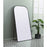 Elegant Decor Blaire Arch Full Length Mirror 35X66", Black