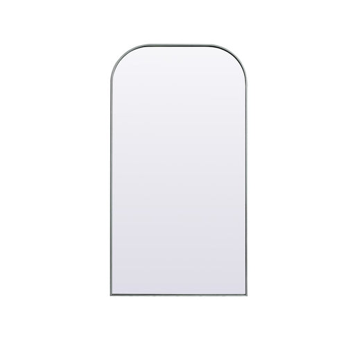 Elegant Decor Blaire Arch Full Length Mirror 35X66", Silver - MR1FL3566SIL