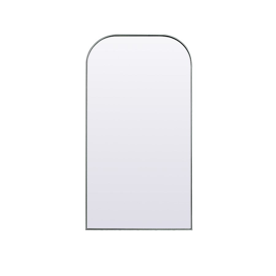 Elegant Decor Blaire Arch Full Length Mirror 35X66", Silver