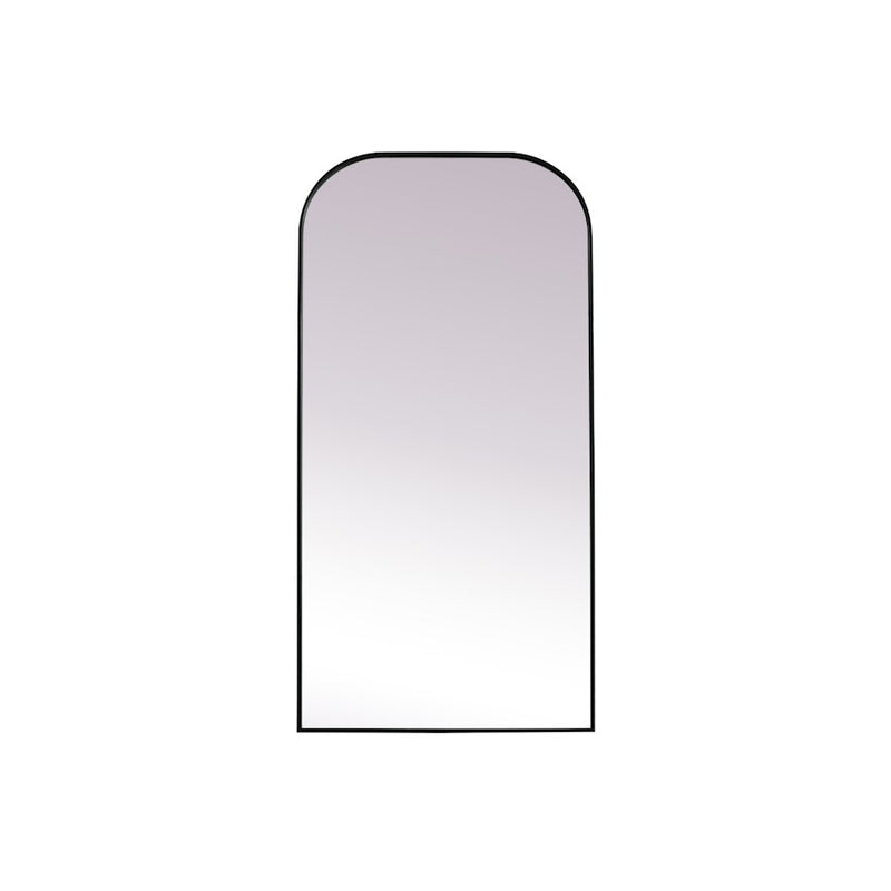 Elegant Decor Blaire Arch Full Length Mirror 35X72", Black