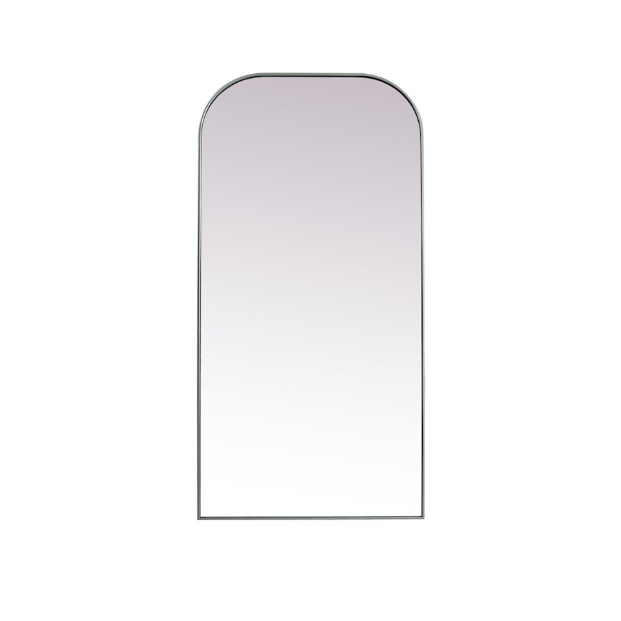 Elegant Decor Blaire Arch Full Length Mirror 35X72", Silver