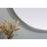 Elegant Decor Asha Metal Frame Oval Mirror 24X30", Silver