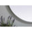 Elegant Decor Asha Metal Frame Oval Mirror 27X40", Silver