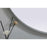 Elegant Decor Asha Metal Frame Oval Mirror 30X40", Silver