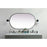 Elegant Decor Asha Metal Frame Oval Mirror 36X60", Black