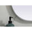 Elegant Decor Brynn Metal Frame Oval Mirror 20X30", Silver