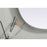 Elegant Decor Brynn Metal Frame Oval Mirror 20X36", Silver