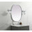 Elegant Decor Brynn Metal Frame Oval Mirror 30X36", Silver