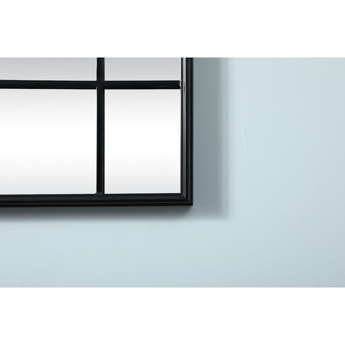 Elegant Lighting Viola 30"x40" Mirror, Black