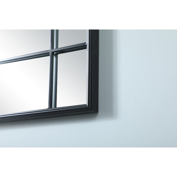 Elegant Lighting Viola 30"x40" Mirror, Black