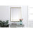 Elegant Lighting Viola 30"x40" Mirror, Brass