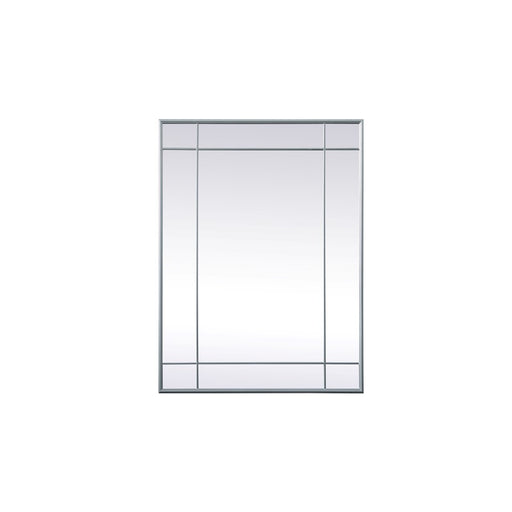 Elegant Lighting Viola 30"x40" Mirror, Silver
