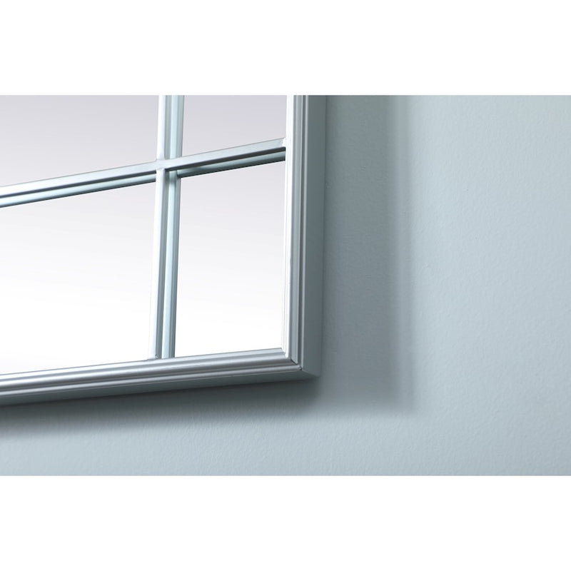 Elegant Lighting Viola 30"x40" Mirror, Silver