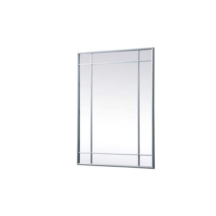 Elegant Lighting Viola 30"x40" Mirror, Silver