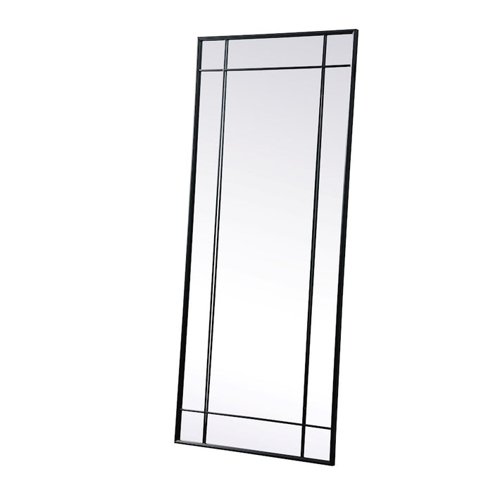 Elegant Lighting Viola 30"x70" Mirror, Black