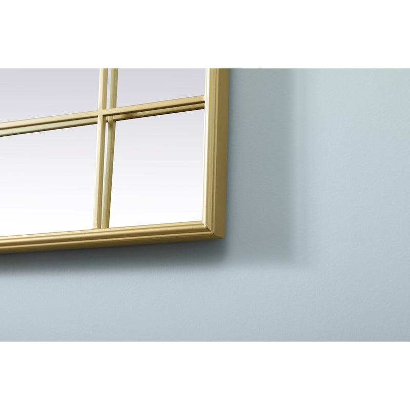 Elegant Lighting Viola 30"x70" Mirror, Brass