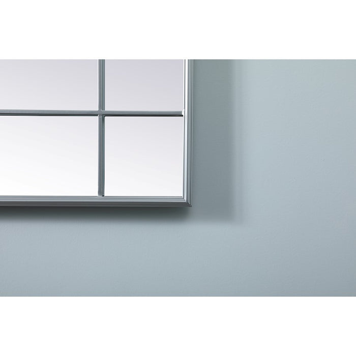 Elegant Lighting Viola 30"x70" Mirror, Silver