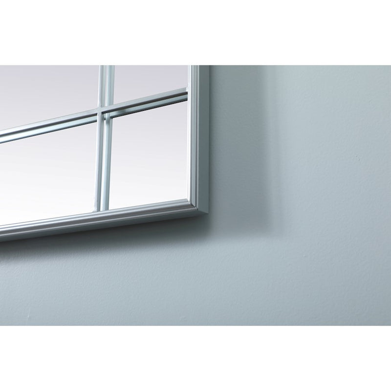 Elegant Lighting Viola 30"x70" Mirror, Silver