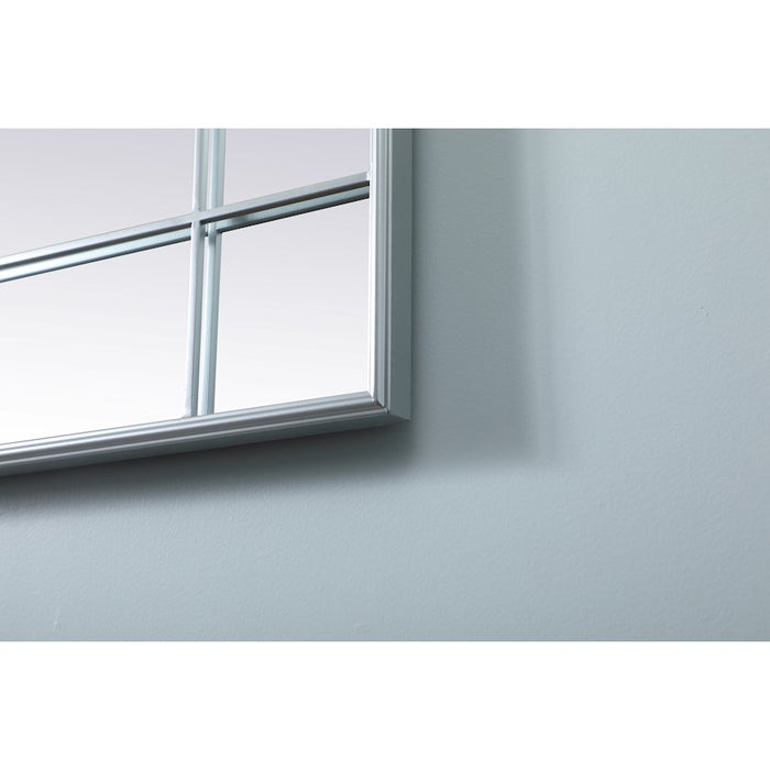 Elegant Lighting Viola 30"x70" Mirror, Silver
