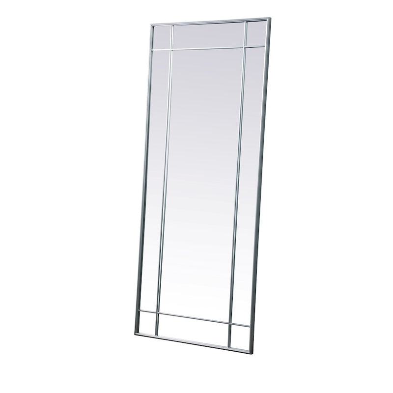 Elegant Lighting Viola 30"x70" Mirror, Silver