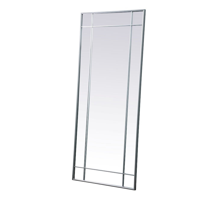 Elegant Lighting Viola 30"x70" Mirror, Silver