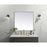Elegant Decor Eternity Metal Frame Square Mirror 30", Silver