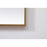 Elegant Decor Eternity Metal Frame Square Mirror 48", Brass