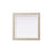 Elegant Decor Rectangle Cornhusk Mirror 36X36, Linen White