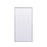 Elegant Decor Eternity Rectangle Full Length Mirror 30X60", Silver