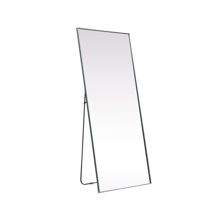 Elegant Decor Eternity Rectangle Full Length Mirror 30X72", Silver