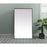 Elegant Decor Eternity Rectangle Full Length Mirror 36X60", Black