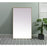 Elegant Decor Eternity Rectangle Full Length Mirror 36X60", Brass