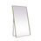 Elegant Decor Eternity Rectangle Full Length Mirror 36X60", Brass
