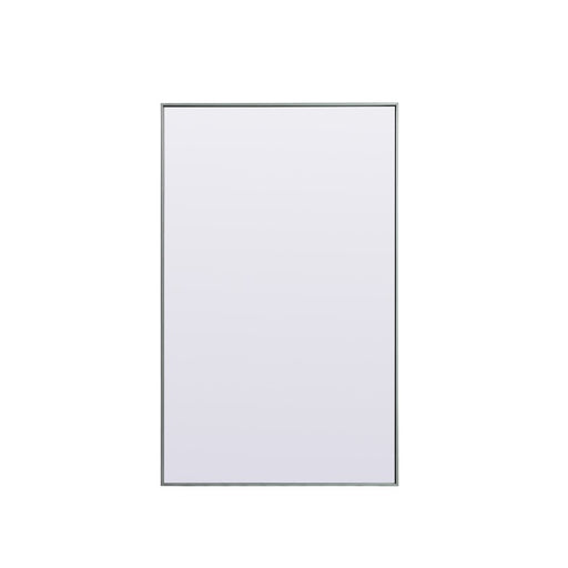 Elegant Decor Eternity Rectangle Full Length Mirror 36X60", Silver