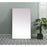 Elegant Decor Eternity Rectangle Full Length Mirror 36X60", Silver