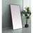 Elegant Decor Eternity Rectangle Full Length Mirror 36X72", Black