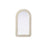 Elegant Decor Arch Cornhusk Mirror 24X42, Linen White - MR4G2442LN