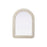 Elegant Decor Arch Cornhusk Mirror 27X36, Linen White - MR4G2736LN