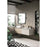 Elegant Decor Everly Soft Corner Pivot Mirror 20X24", Black