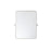 Elegant Decor Everly Soft Corner Pivot Mirror 24X32", Silver