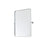 Elegant Decor Everly Soft Corner Pivot Mirror 24X32", Silver