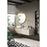 Elegant Decor Everly Round Pivot Mirror 24", Gold