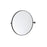 Elegant Decor Everly Round Pivot Mirror 30", Black