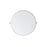 Elegant Decor Everly Round Pivot Mirror 30", Silver
