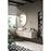 Elegant Decor Everly Oval Pivot Mirror 21X32", Gold