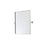 Elegant Decor Everly Rectangle Pivot Mirror 24X20", Silver