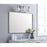 Elegant Lighting Grace 27"x36" Mirror, Silver