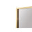Elegant Lighting Grace 30"x36" Mirror, Gold