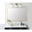 Elegant Lighting Grace 30"x 42" Mirror, Gold