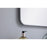 Elegant Decor Evermore Soft Corner Rectangular Mirror 18X30", Silver